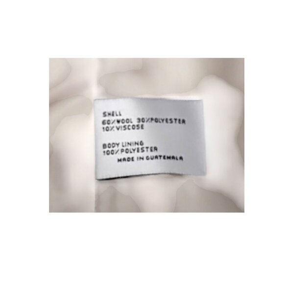 Gorgeous Light Taupe Wool Dress Coat by Larry Levine - Picture 5 of 6